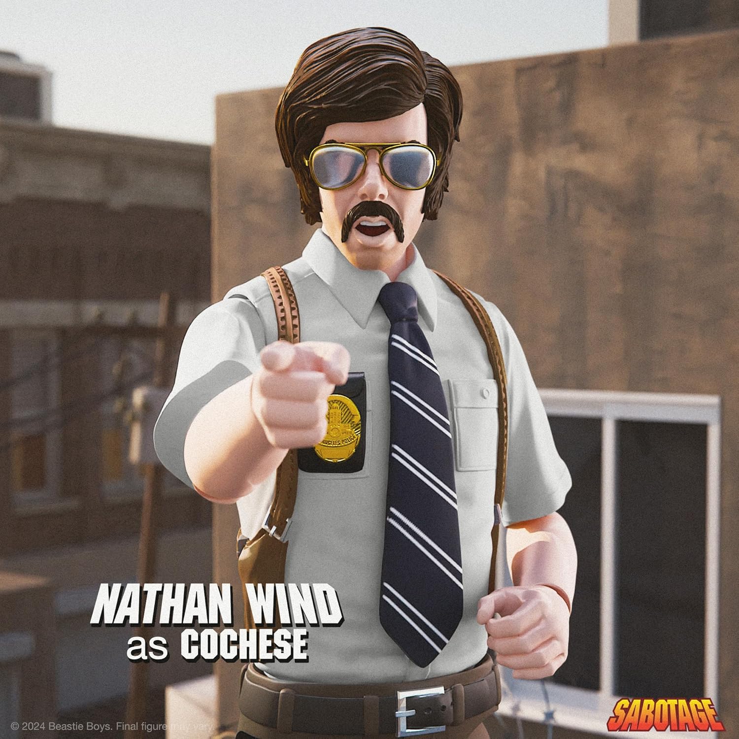 Beastie Boys ULTIMATES! Nathan Wind Sabotage Action Figure - Super7 - ULTIMATES!