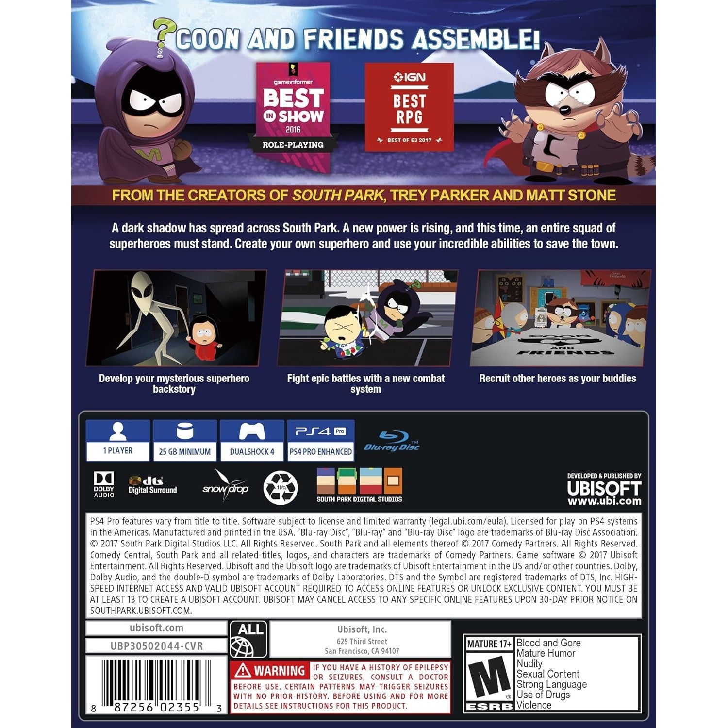 South Park: The Fractured but Whole - PlayStation 4 - Ubisoft