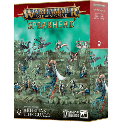 Warhammer: Age of Sigmar Idoneth Deepkin Akhelian Tide Guard - 17 Citadel Miniatures - Games Workshop