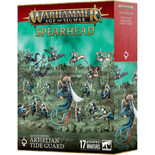 Warhammer: Age of Sigmar Idoneth Deepkin Akhelian Tide Guard - 17 Citadel Miniatures - Games Workshop