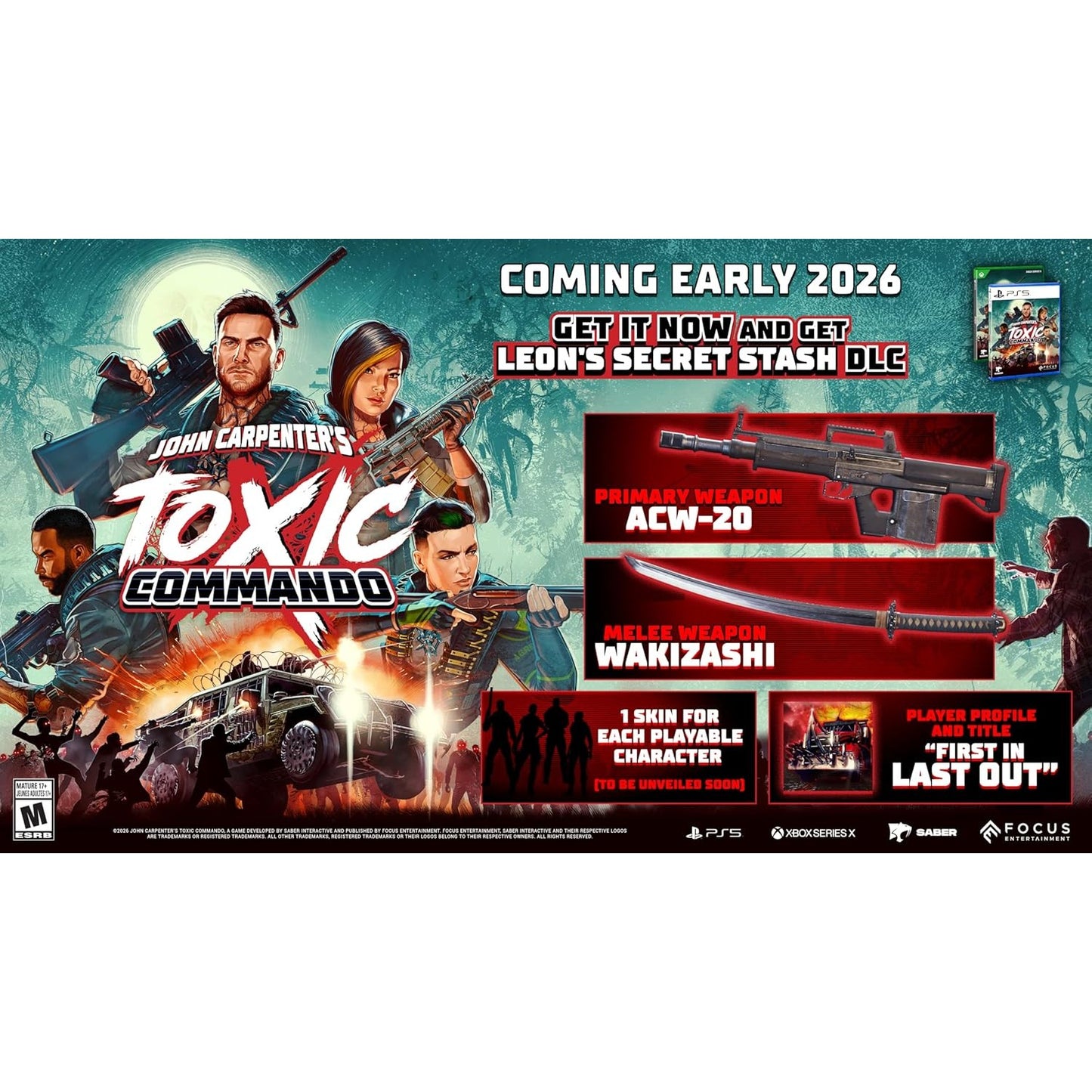 John Carpenter's Toxic Commando - Xbox Series X - PLAION