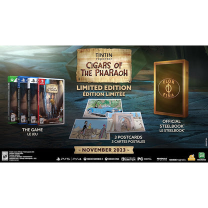 Tintin Reporter: Cigars of the Pharaoh - PlayStation 5 - Microids