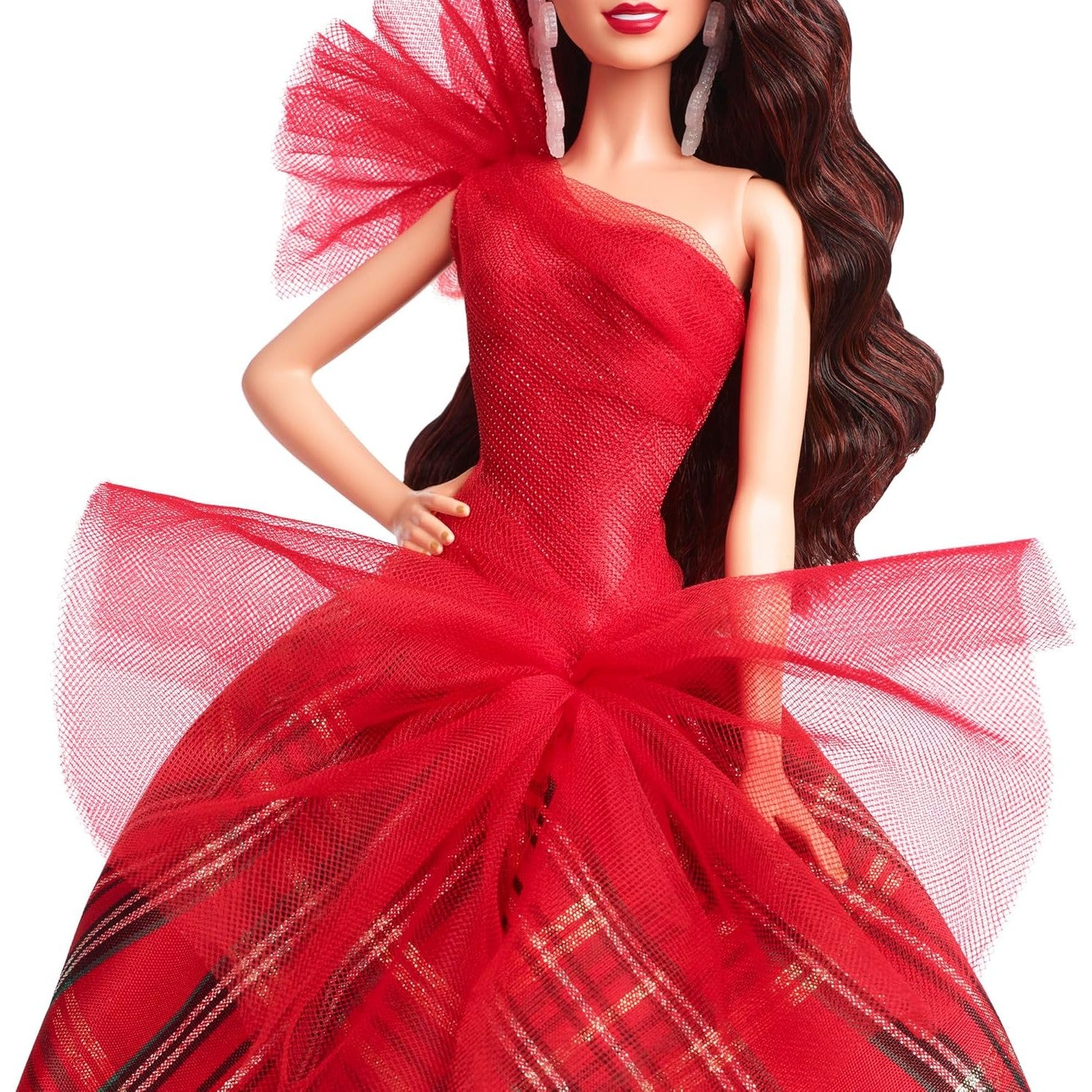 2024 Holiday Barbie Doll (Asian with Brown Hair, Plaid Dress) - Mattel JustPressPlayOnline 2024 Holiday Barbie Doll (Asian with Brown Hair, Plaid Dress) - Mattel JustPressPlayOnline