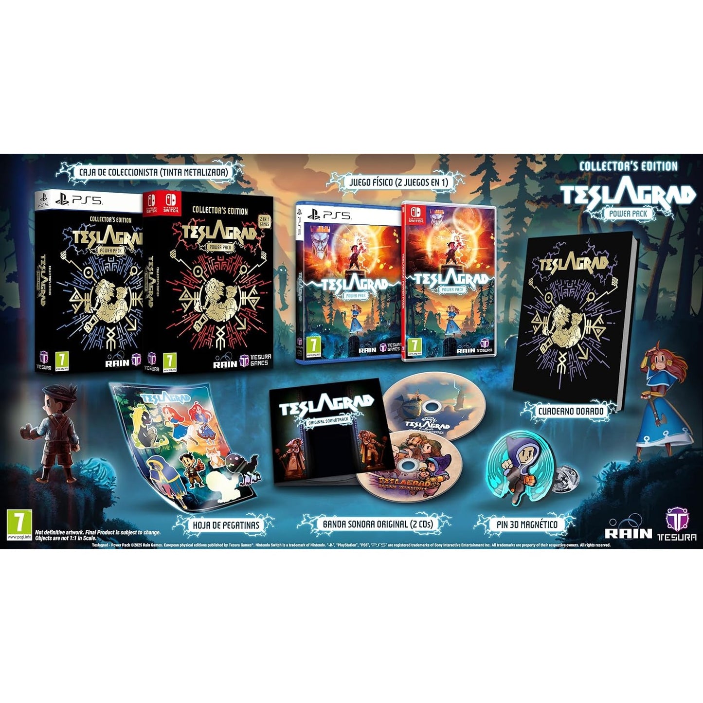 Teslagrad Power Pack - Nintendo Switch - Tesura Games