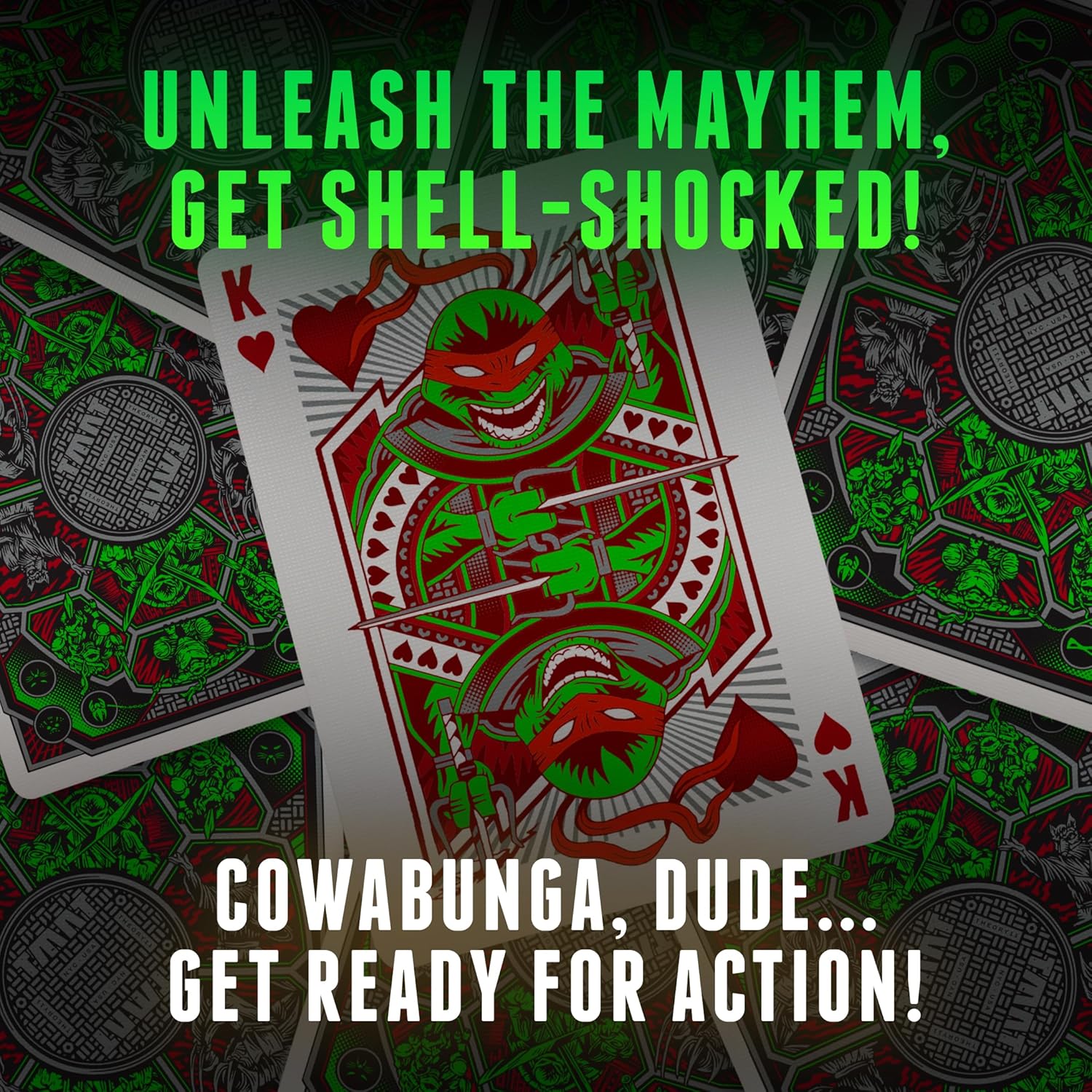 Teenage Mutant Ninja Turtles Playing Cards - theory11