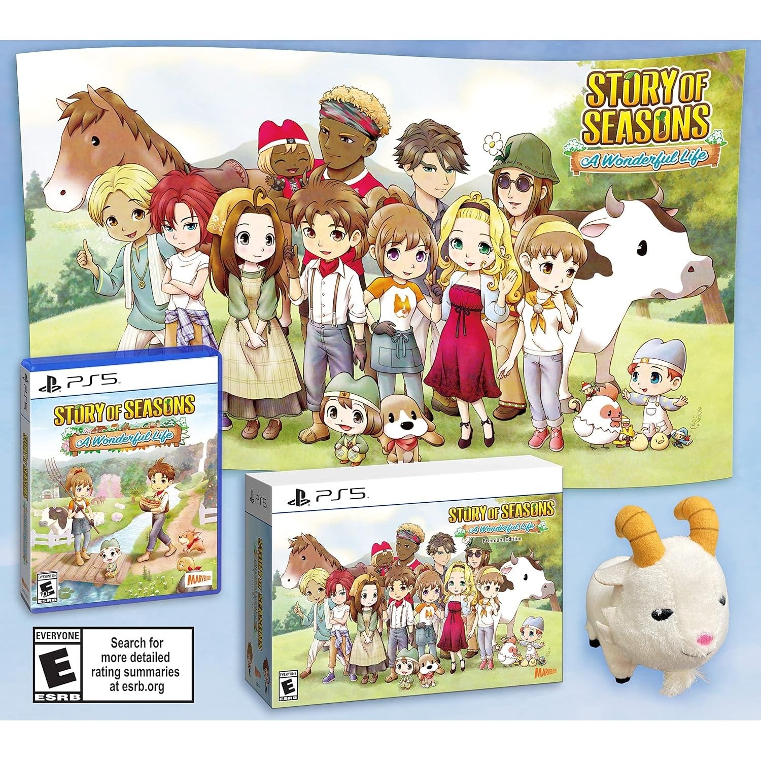 Story of Seasons: A Wonderful Life Premium Edition - PlayStation 5, PlayStation 4 - Xseed Games