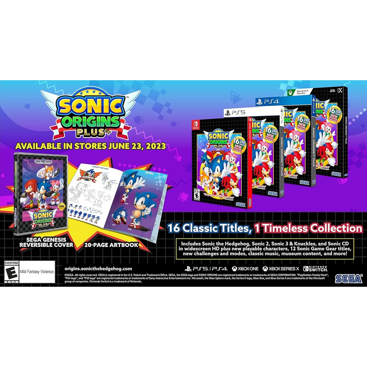 Sonic Origins Plus - Nintendo Switch - SEGA