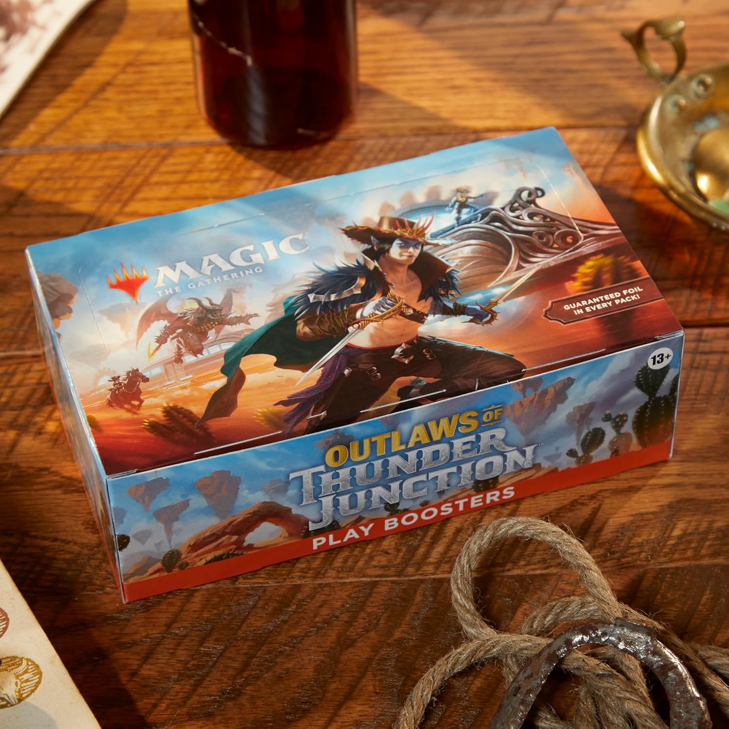 Magic: The Gathering Outlaws of Thunder Junction Play Booster - 14 Cards - Wizards of the Coast