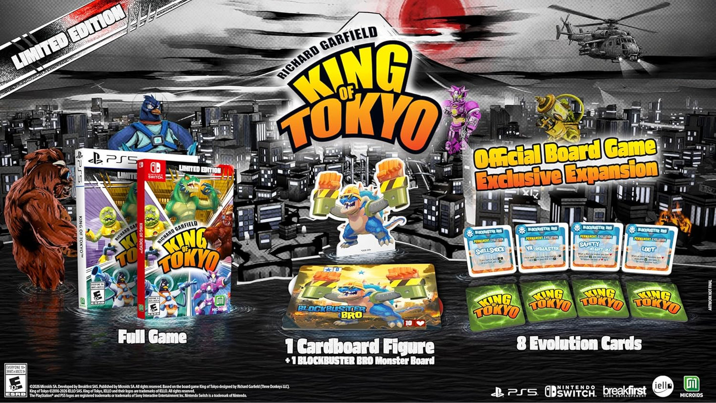 King of Tokyo Limited Edition - PlayStation 5 - Microids