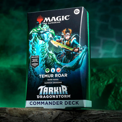 Magic: The Gathering Tarkir Dragonstorm Temur Roar Commander Deck - Wizards of the Coast