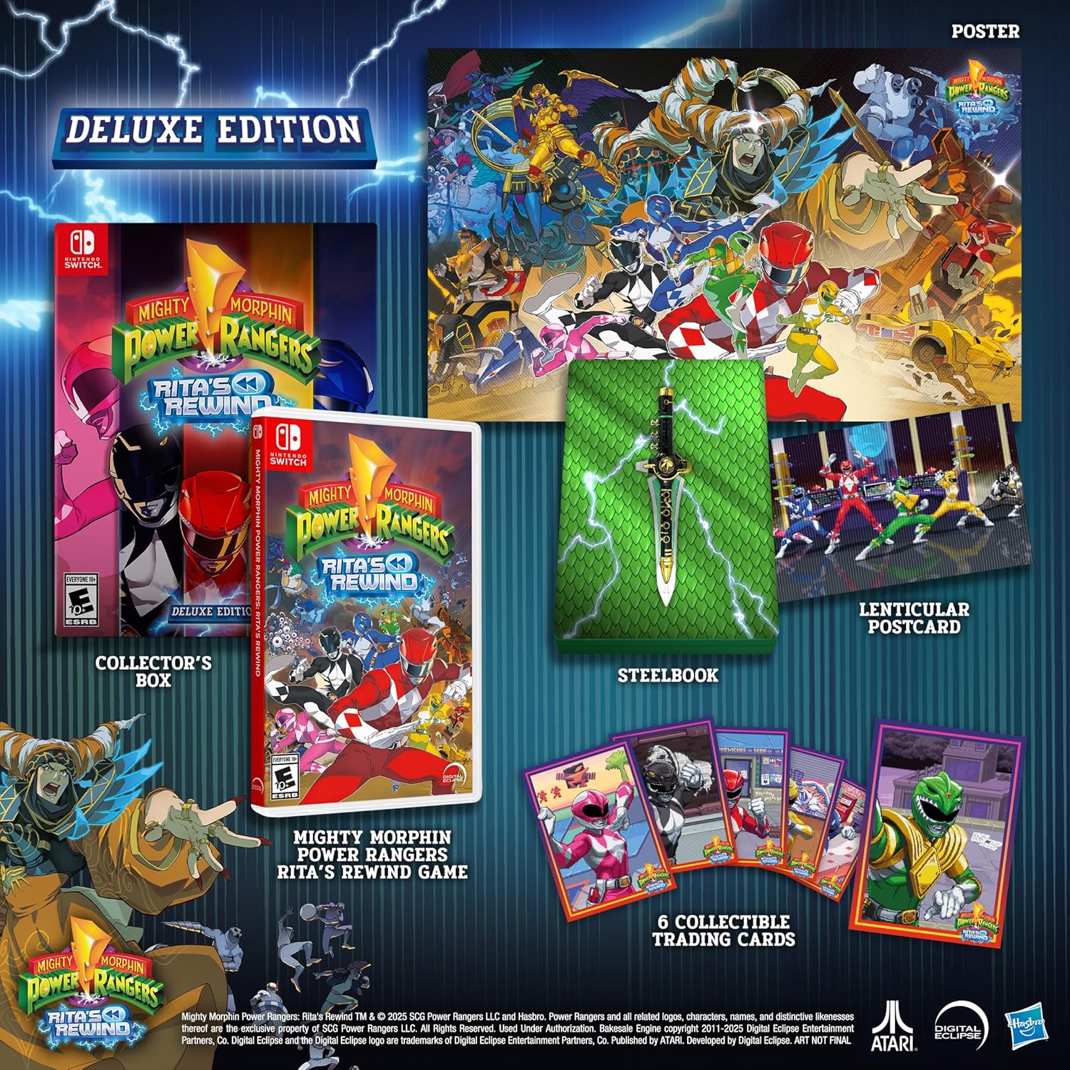 Mighty Morphin Power Rangers: Rita's Rewind Deluxe Edition - PlayStation 5, PlayStation 4 - Atari