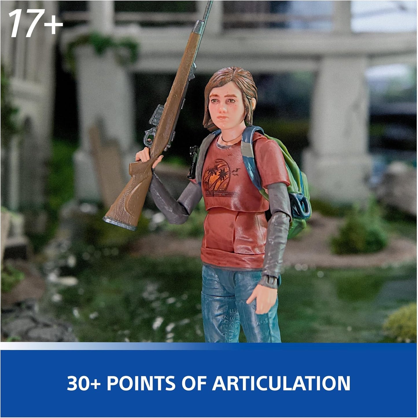 The Last of Us Joel & Ellie 6" Action Figure Set 2-Pack - Spin Master Ltd. Shapes Collection