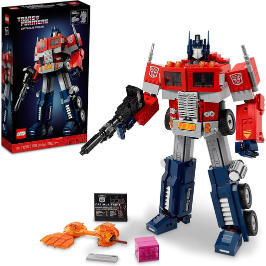 Transformers Optimus Prime Figure Building Set - LEGO #10302 - LEGO Icons