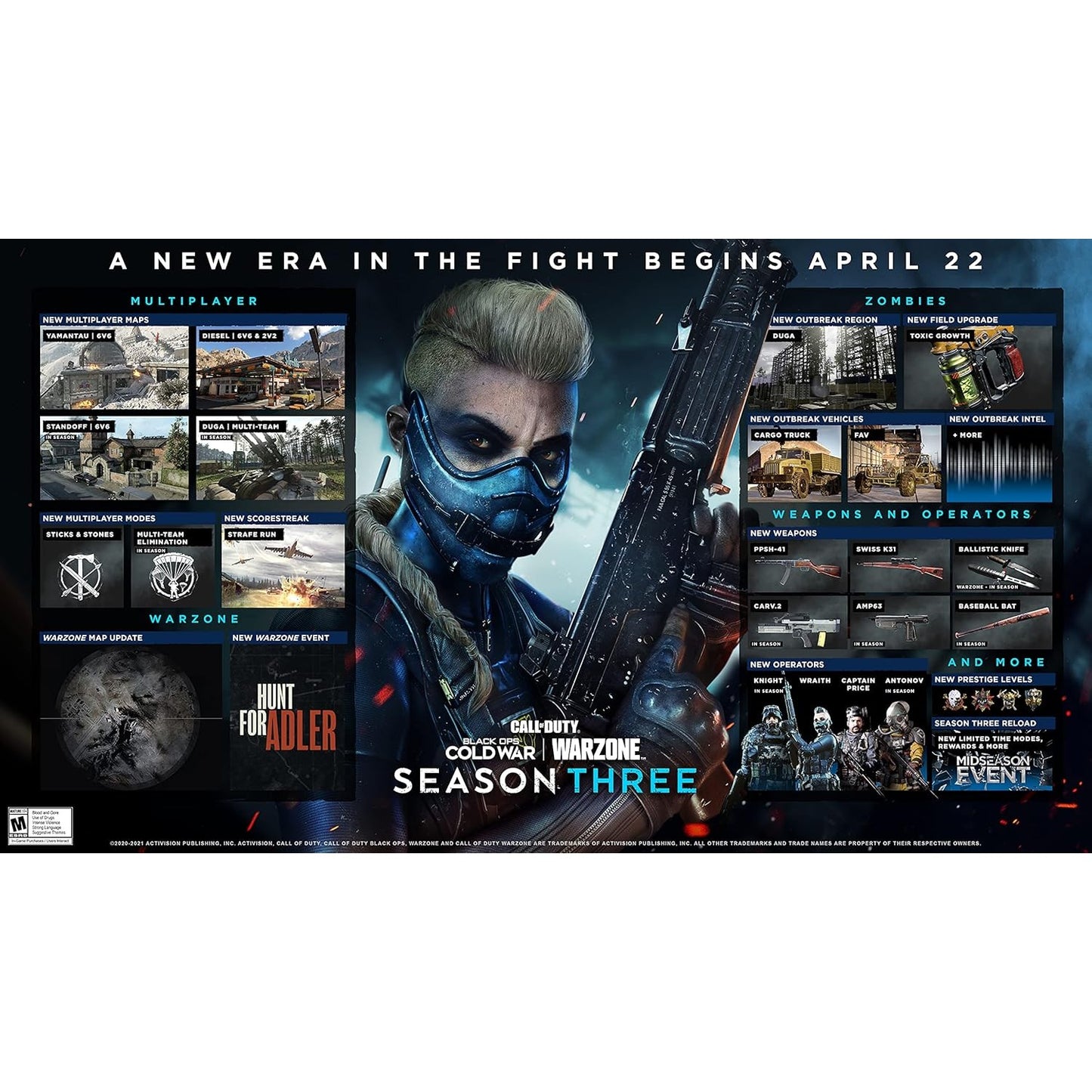 Call of Duty: Black Ops Cold War - Standard Edition - PlayStation 4 - Activision