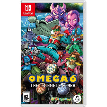 Omega 6: The Triangle Stars - Nintendo Switch - Clear River, Limited Run Games