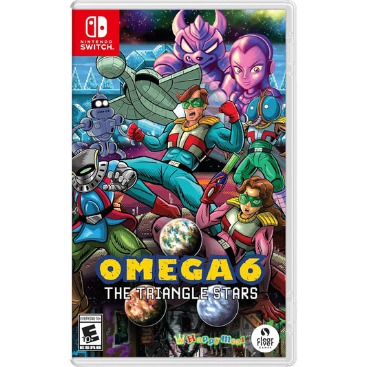 Omega 6: The Triangle Stars - Nintendo Switch - Clear River, Limited Run Games