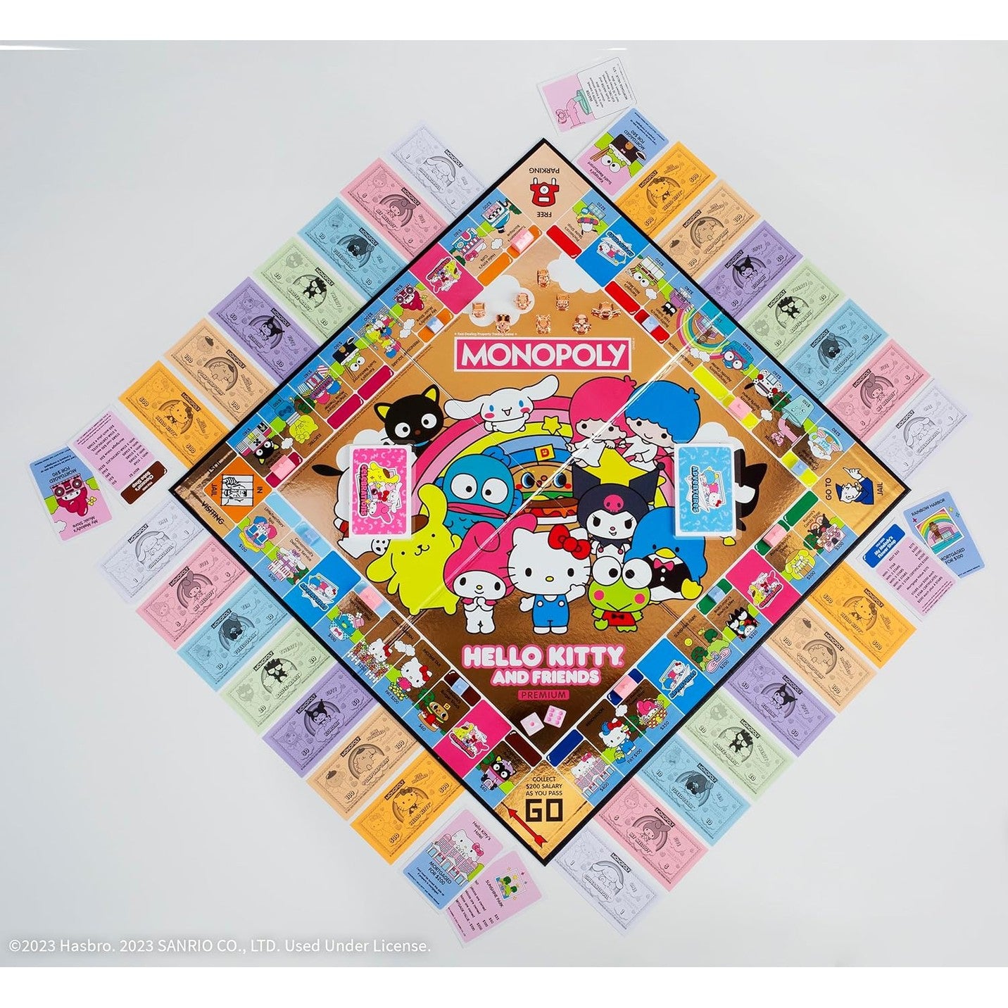 Monopoly: Hello Kitty and Friends Premium Edition Board Game - USAopoly