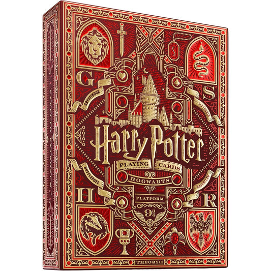 Harry Potter Gryffindor Red Foil Playing Cards - Theory11
