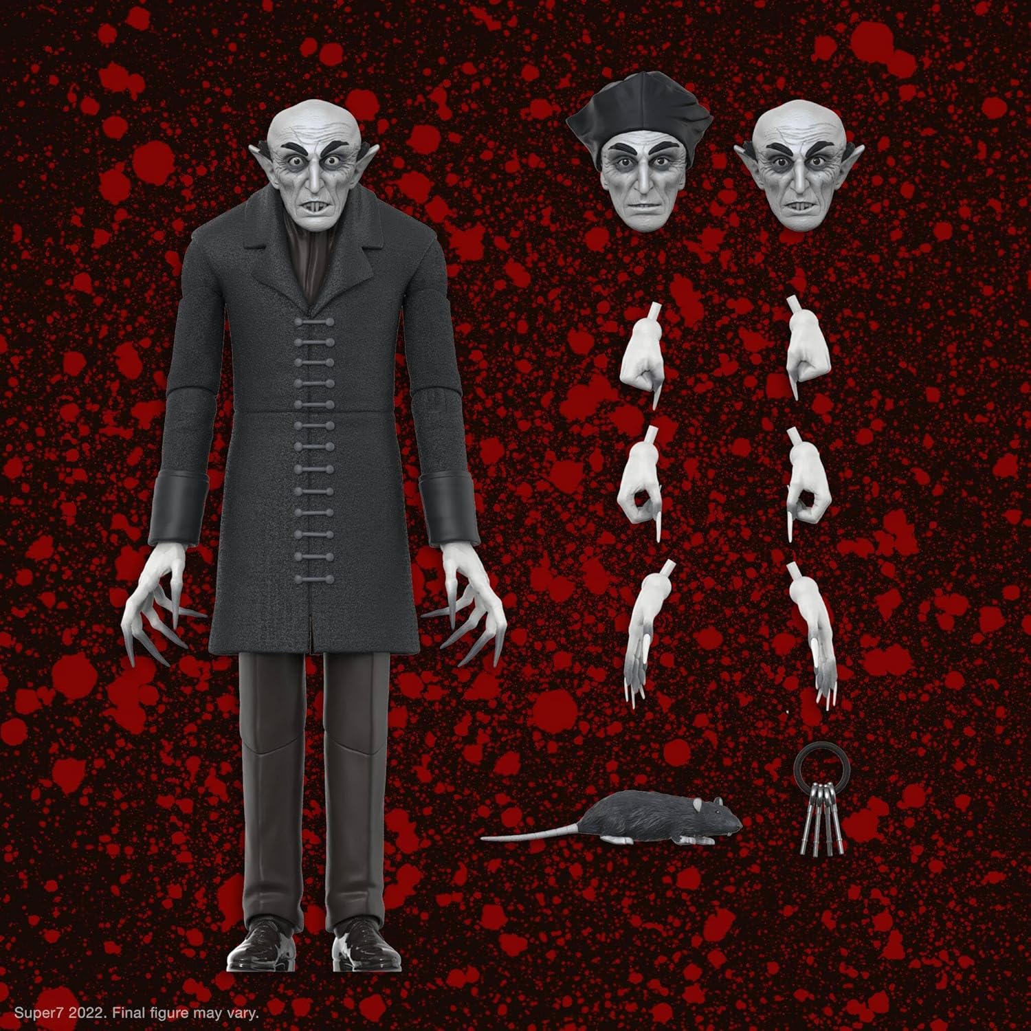 Nosferatu Count Orlok Action Figure - Super7 - ULTIMATES! Wave 1