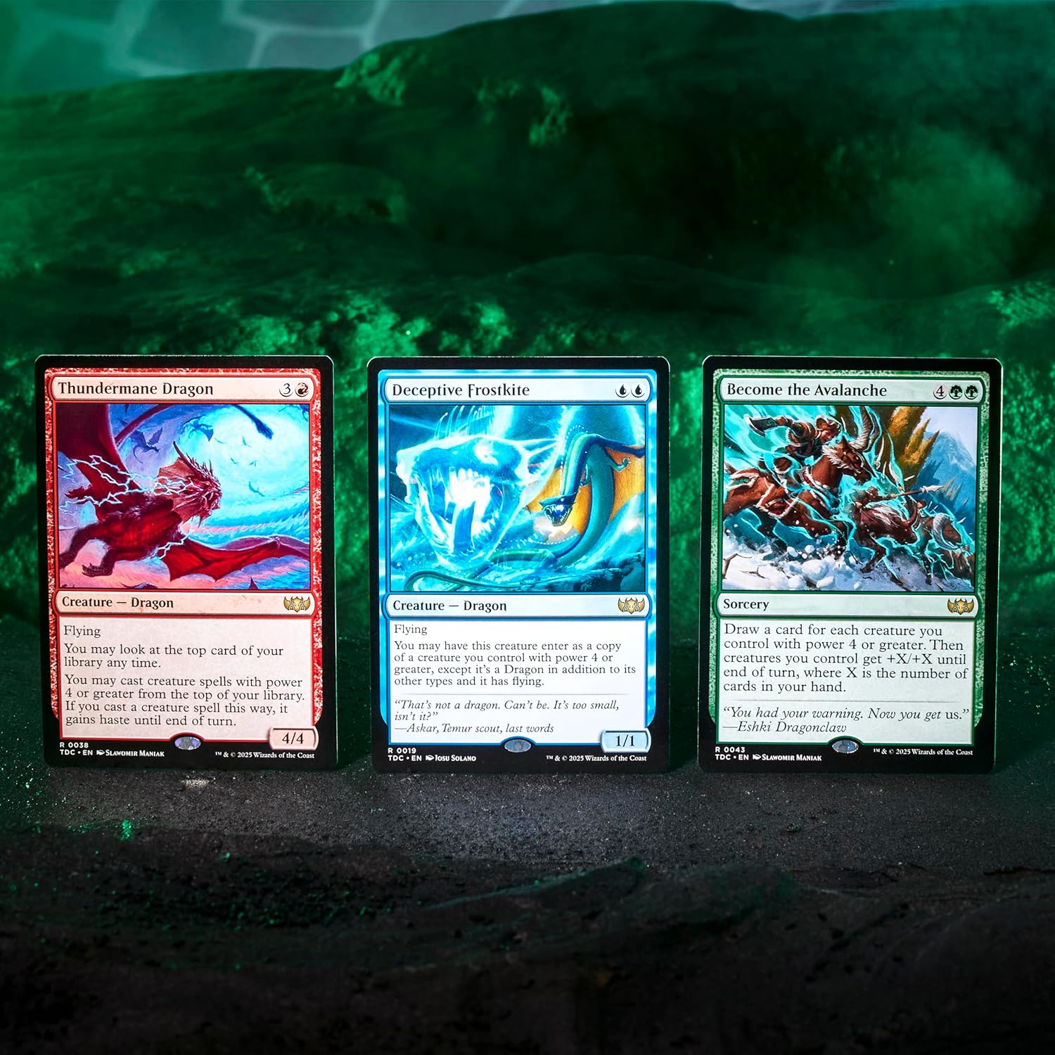 Magic: The Gathering Tarkir Dragonstorm Temur Roar Commander Deck - Wizards of the Coast