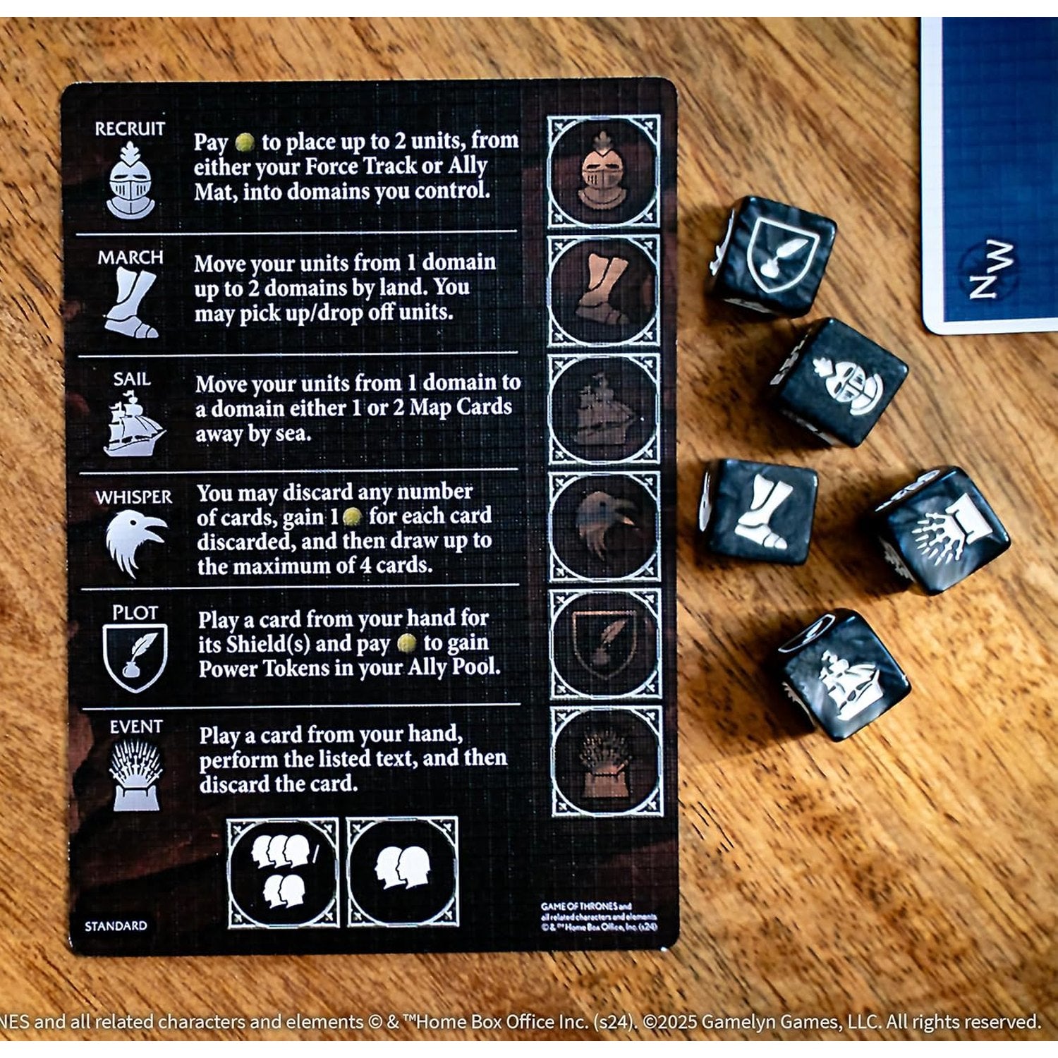 Tiny Epic Game of Thrones Strategy Board Game - Gamelyn Games, USAopoly