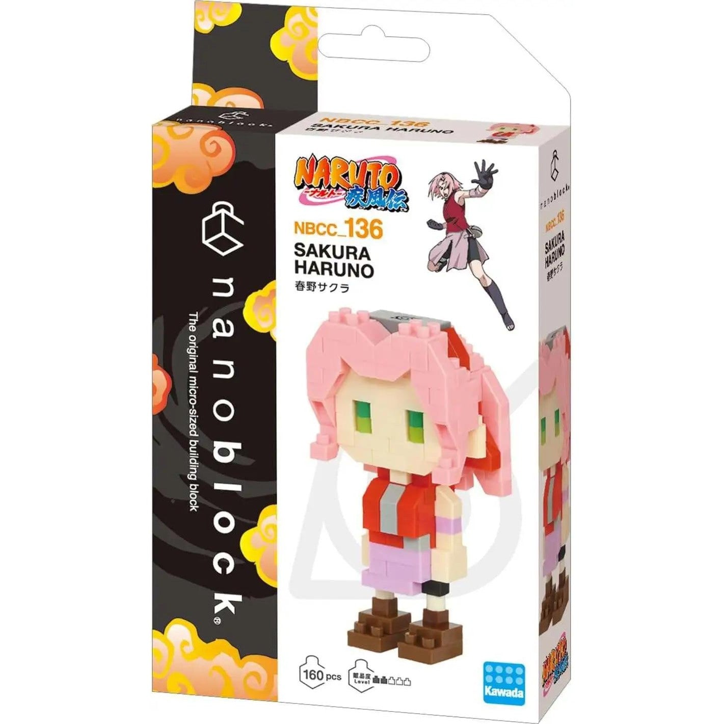 Naruto Shippuden Sakura Haruno Figure Building Block Set - Kawada - Nanoblock