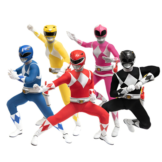 Mighty Morphin' Power Rangers Deluxe Boxed Set - Mezco Toyz - One:12 Collective