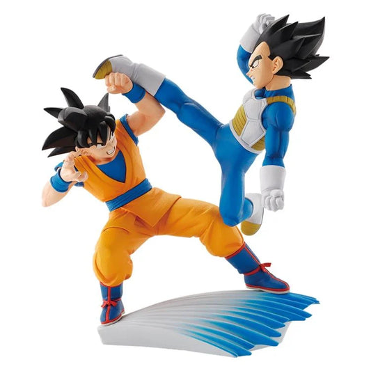 Dragon Ball Daima Goku vs. Vegeta Statue Figure - Bandai Spirits - Ichibansho Masterlise Plus