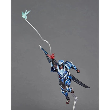 Monster Hunter Rise Hunter Lunagaron Armor Set Action Figure - Kaiyodo - Revoltech Amazing Yamaguchi NR027
