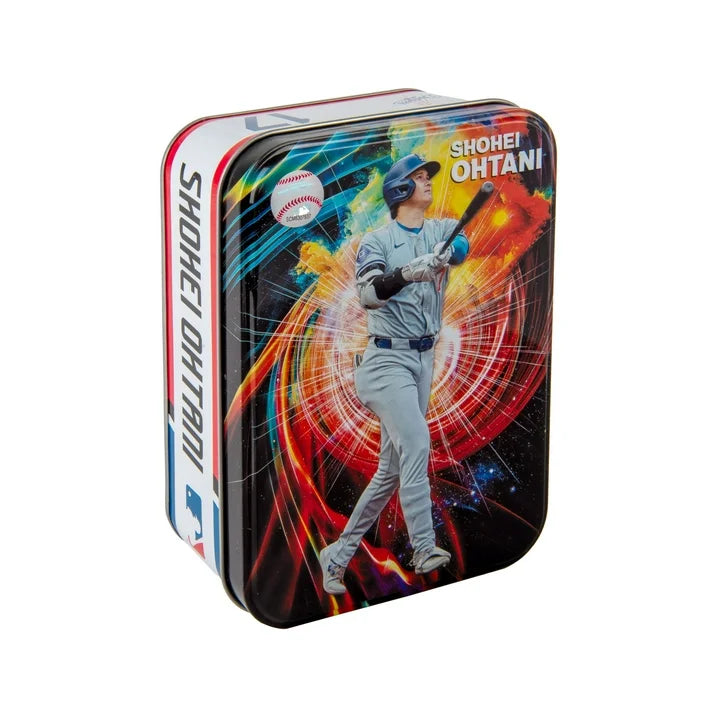 2025 Baseball Championship Collector Tin - 4 Packs + Bonus Card - MJ Holding