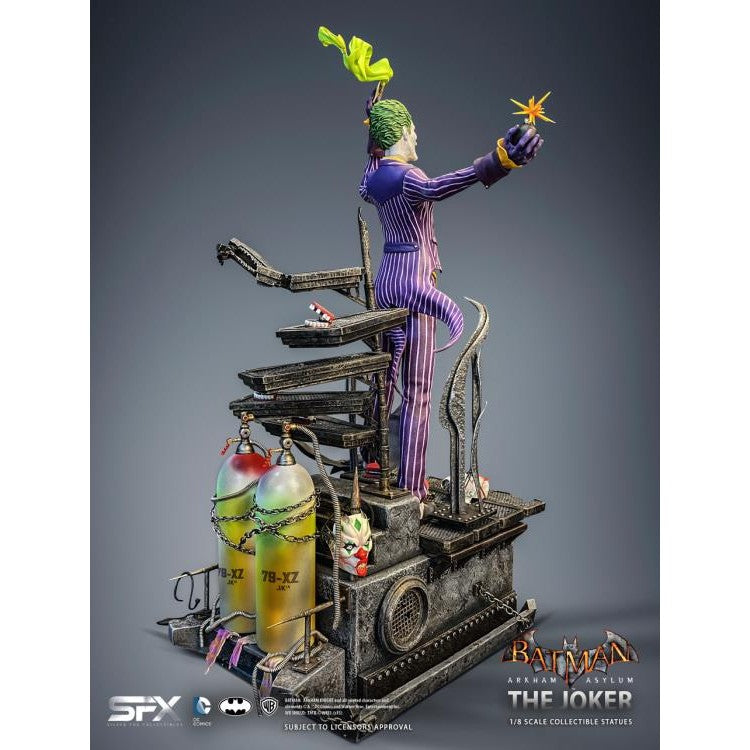 Batman: Arkham Asylum The Joker 1/8 Scale Polystone Statue Figure - Silver Fox Collectibles - Limited Edition of only 500!