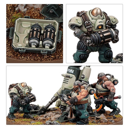 Warhammer 40,000 Leagues of Votann Cthonian Earthshakers - 4 Citadel Miniatures - Games Workshop