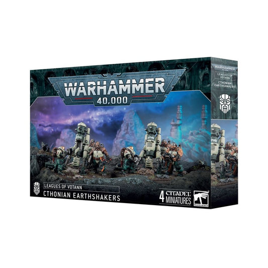 Warhammer 40,000 Leagues of Votann Cthonian Earthshakers - 4 Citadel Miniatures - Games Workshop