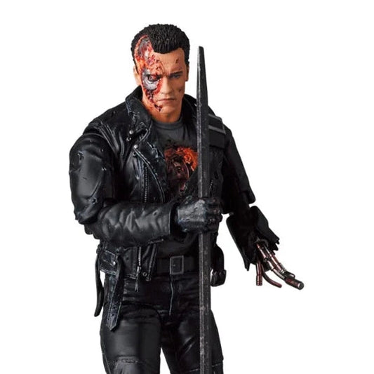 Terminator 2: Judgement Day T-800 Battle Damaged Ver. Action Figure - Medicom Toy - MAFEX #191