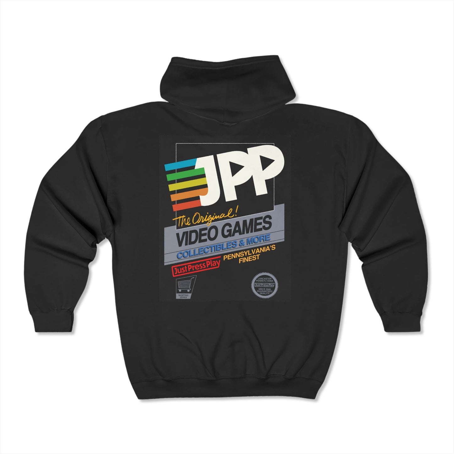 JPP Black Box Full Zip Hooded Sweatshirt