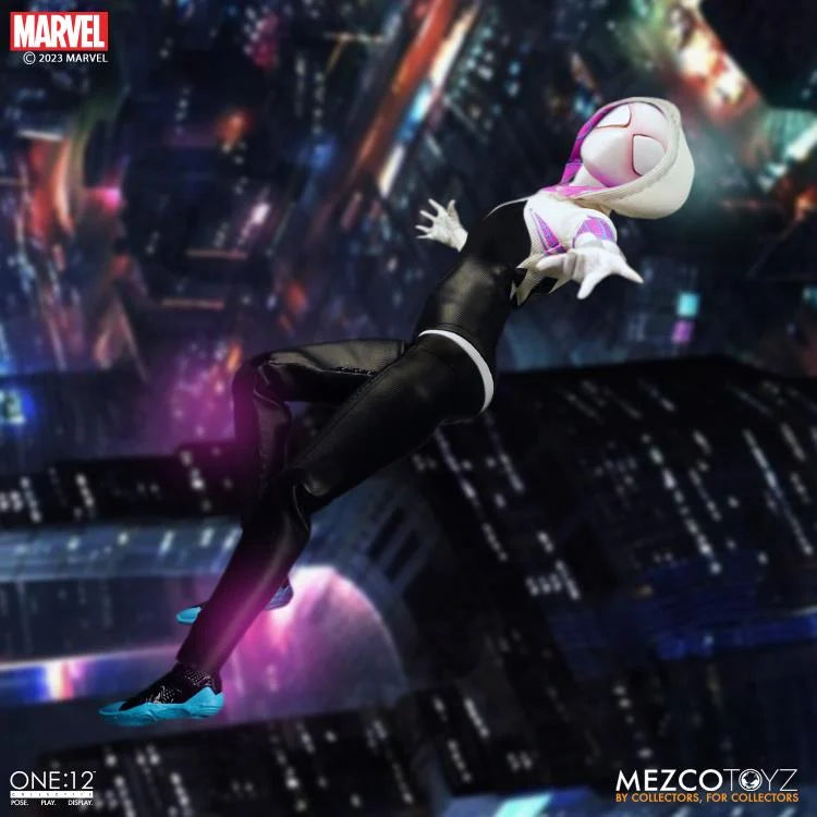 Marvel Comics Ghost Spider Spider-Gwen Action Figure - Mezco Toys - One:12 Collective