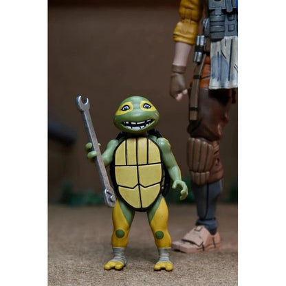 Teenage Mutant Ninja Turtles: The Last Ronin The Lost Years Grammy April with Baby Yi & Moja Action Figure Set - NECA