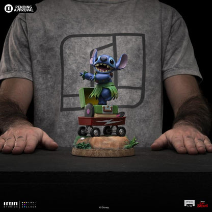 Disney's Lilo & Stitch Stitch Hula Collectible Statue - 1:10 Art Scale Polystone Figurine - Iron Studios