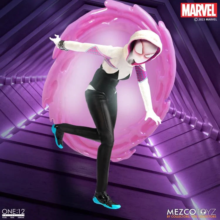 Marvel Comics Ghost Spider Spider-Gwen Action Figure - Mezco Toys - One:12 Collective