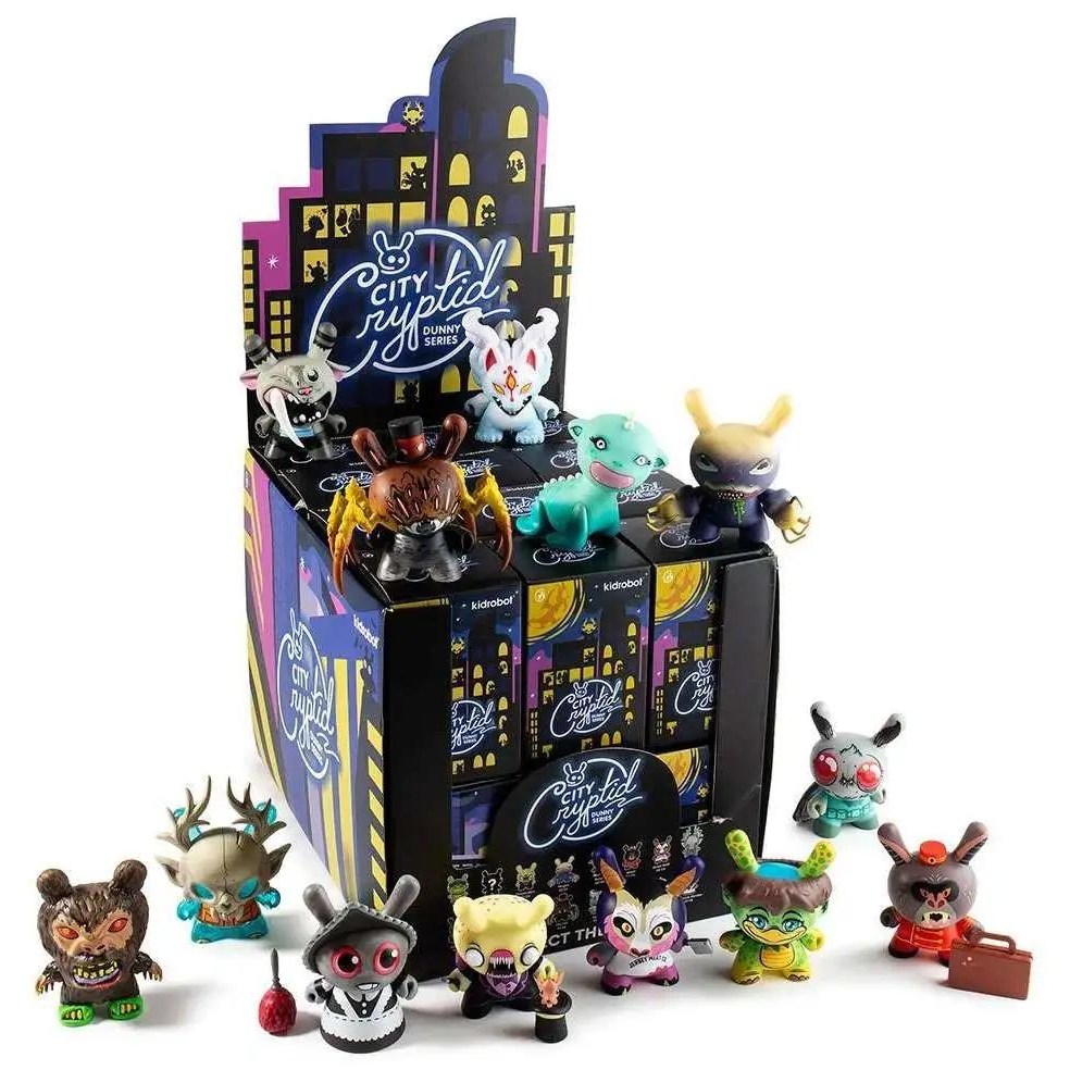 City Cryptid Dunny Series 3" Blind Box 1 Random Mini Figure, 13 Designs - Kidrobot