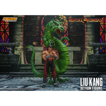 Mortal Kombat Liu Kang vs. Dragon 1/12 Scale Action Figure Set - Storm Collectibles - VS Series