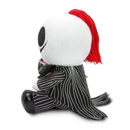 The Nightmare Before Christmas Jack & Sally with Heart Plush - Kidrobot - Phunny Line