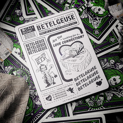 Beetlejuice Foil Playing Cards - theory11
