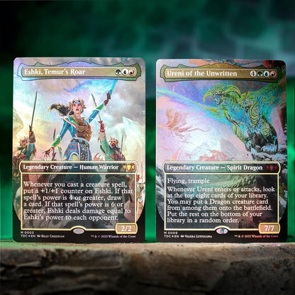 mtg tarkir dragonstorm commander deck temur roar Unboxing block) closed.class Magic's Temur Roar Commander deck