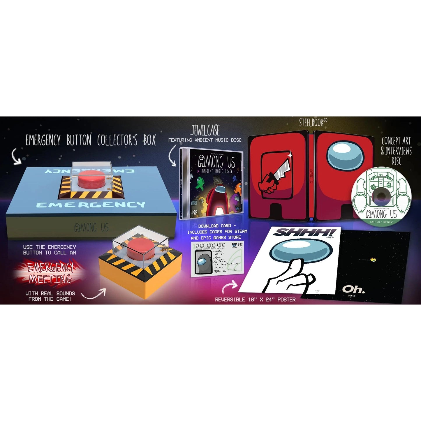 Among Us Collector's Edition - PC DVD-ROM - Limited Run Games