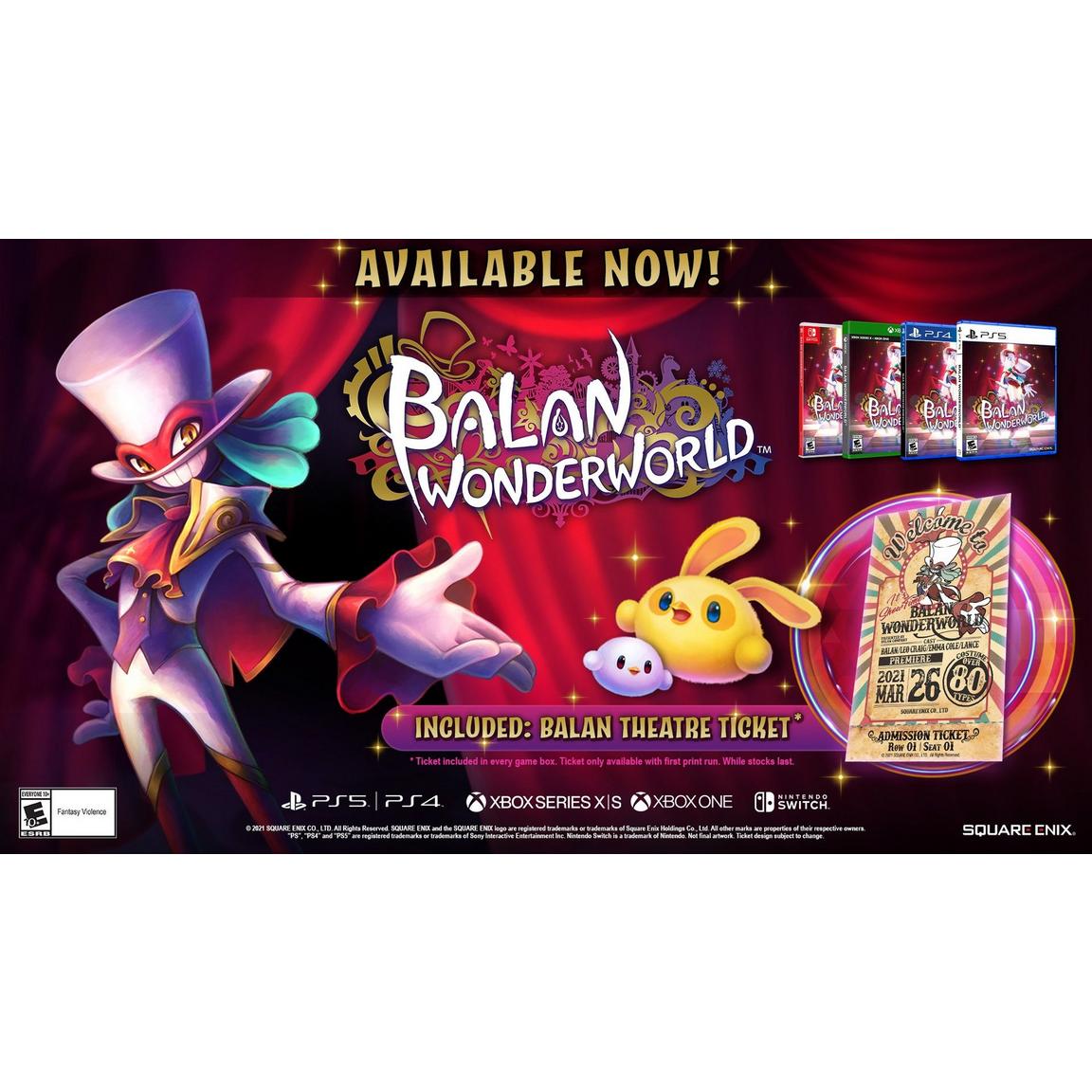 Balan Wonderworld - Nintendo Switch - Square Enix