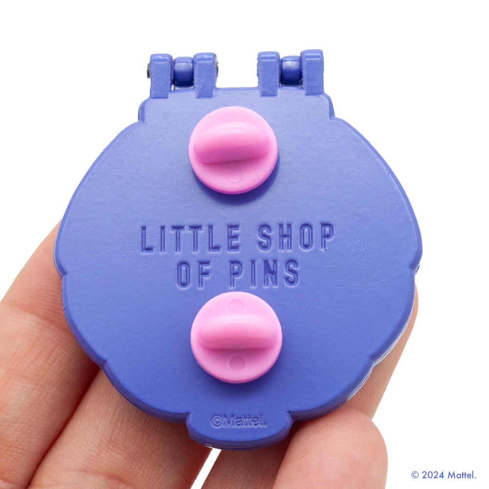 Polly Pocket Beach Party Compact Hinge Pin - Mattel, Little Shop of Pins