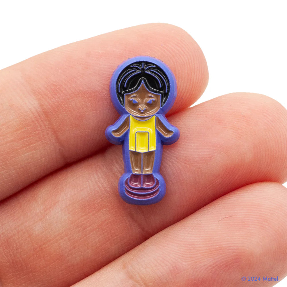 Polly Pocket Beach Party Compact Hinge Pin - Mattel, Little Shop of Pins