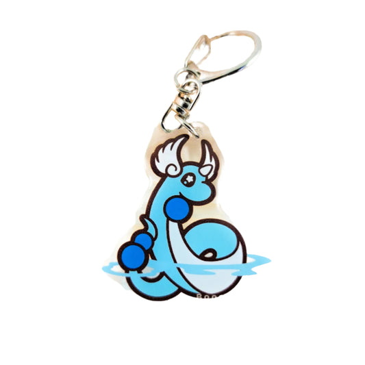 Dragonair Acrylic Keychain Charm - Bonnies Lab