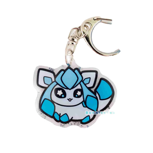 Pokemon Chibi Glaceon Acrylic Charm - Bonnies Lab